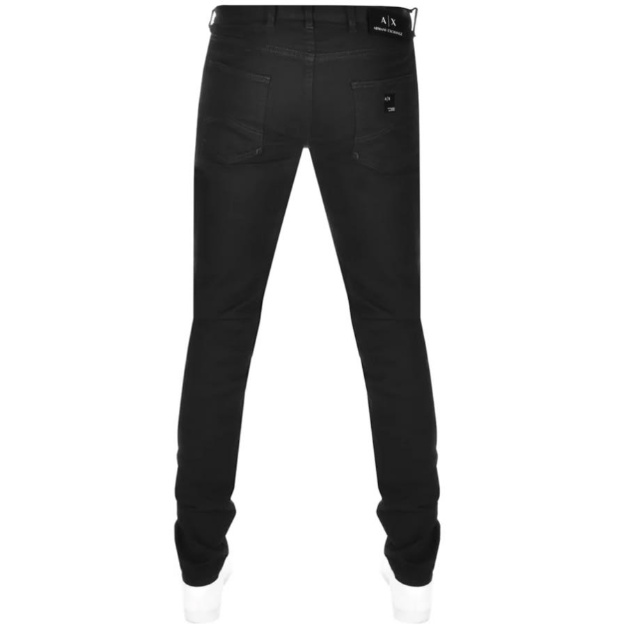 Alternative Image for ProductArmani Exchange J13 Slim Fit Jeans Black2
